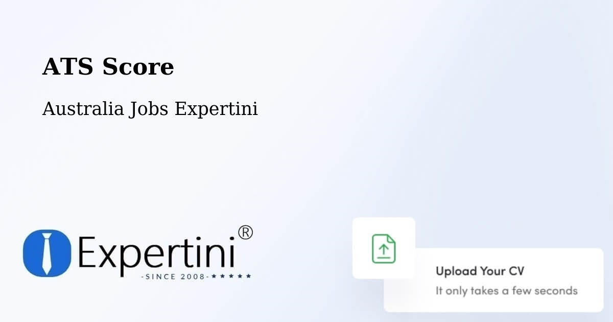 Resume ATS Score & Job Description Match Tool – Nathan - Australia Jobs Expertini