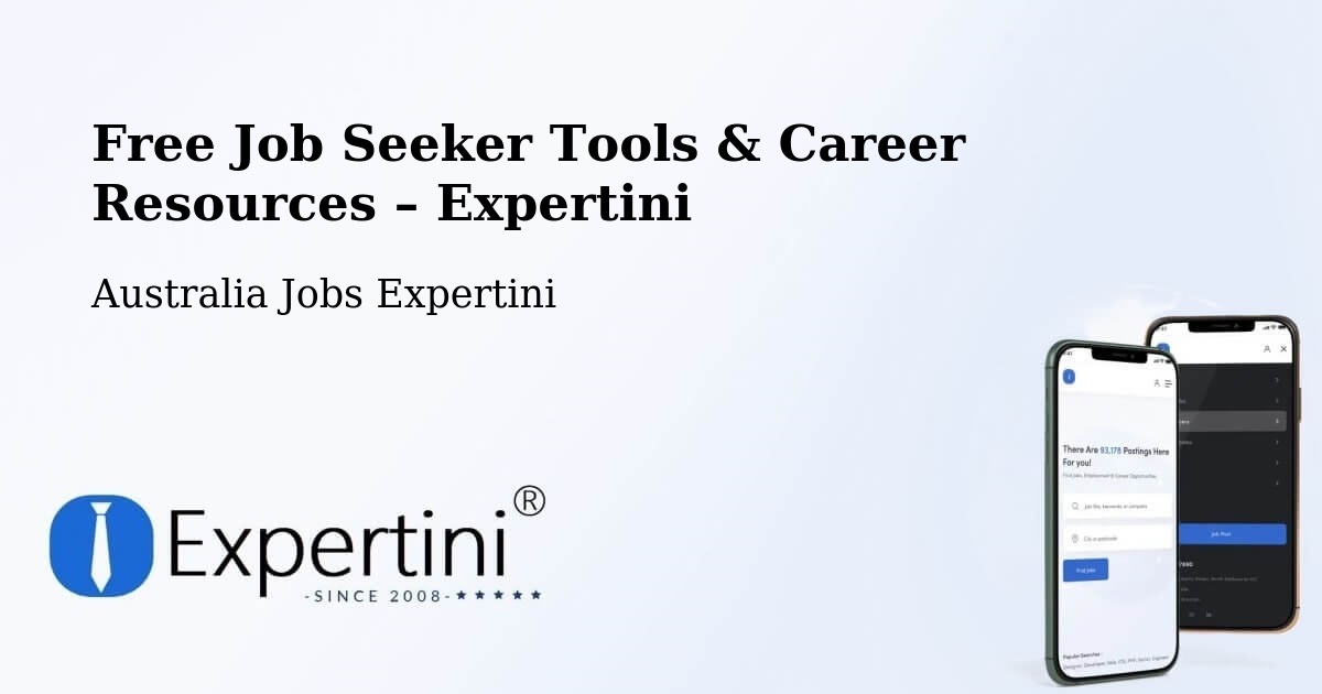 Free Job Seeker Tools & Career Resources – Nathan - Nathan, Australia Jobs Expertini