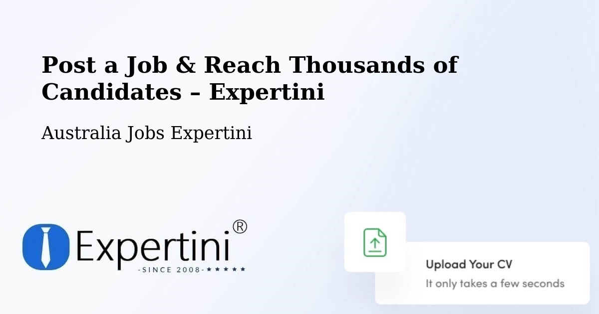 Post a Job in Nathan – Hire the Right Talent - Nathan, Australia Jobs Expertini